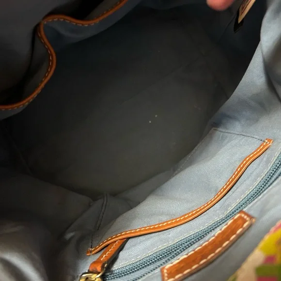 Dooney & Bourke Pink Floral Shoulder Bag - Picture 15 of 15